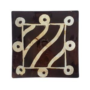 HANDPAINTED ANTICA FORNACE CERAMICHE DA TAVOLA LG PLATE MADE IN ITALY 11.5"